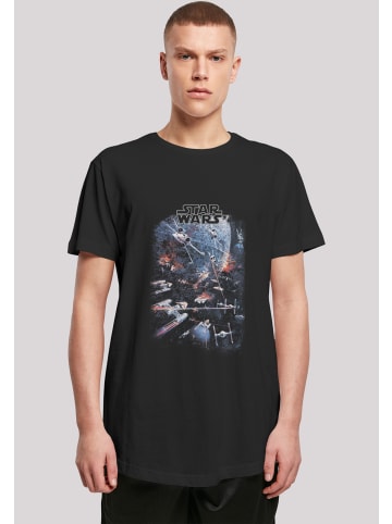 F4NT4STIC T-Shirt Star Wars Galaxy Space Fight Classic in schwarz