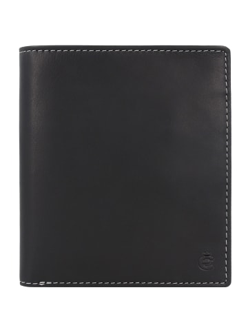 Esquire Dallas Geldbörse RFID Schutz Leder 12 cm in schwarz
