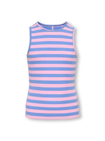 KIDS ONLY KOGKENYA RIB STRIPE TANK TOP in ultramarine
