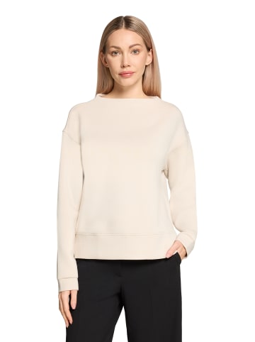 Betty Barclay Sweatshirt mit Stehkragen in beige