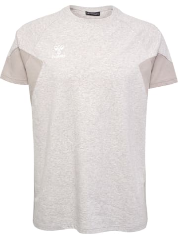 Hummel T-Shirt "Hmltravel T-Shirt S/S" in Grau