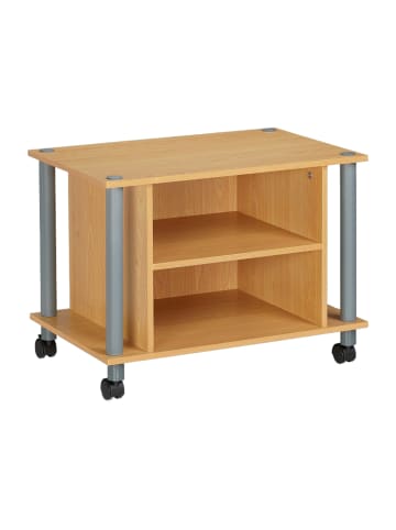 relaxdays TV Tisch in Holzoptik - (B)60 x (H)45 x (T)40 cm