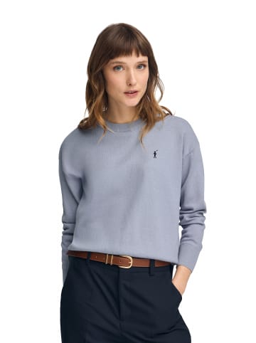 Polo Club Pullover in Babyblau