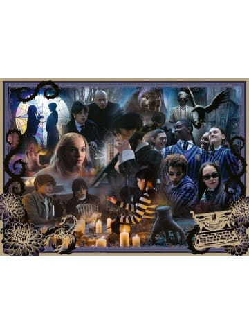 Ravensburger Ravensburger Puzzle 1.000 Teile Wednesday: Das Beste von Staffel 1 in bunt