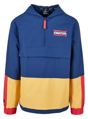 STARTER Windbreaker in red/blue/yellow