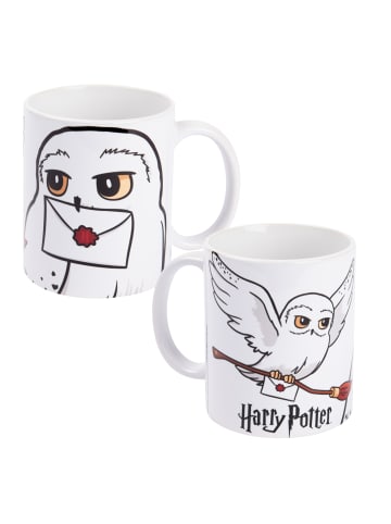 United Labels Harry Potter Tasse - Hedwig  320 ml in weiß