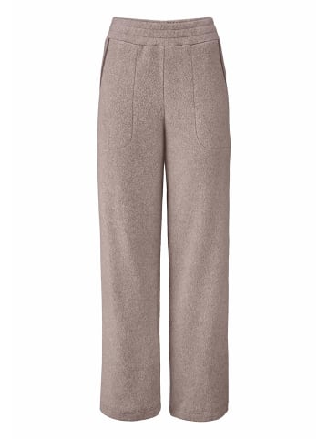 Hessnatur Fleece Hose in mandelbraun