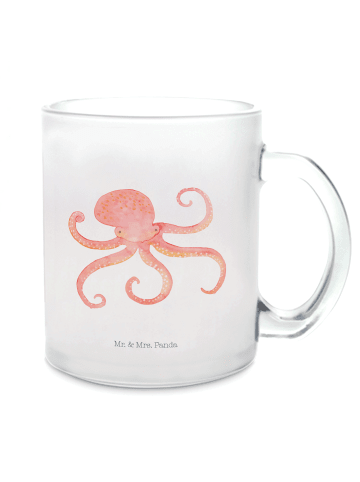 Mr. & Mrs. Panda Teetasse Tintenfisch ohne Spruch in Transparent