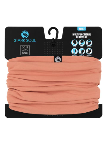 Stark Soul® Multifunktionstuch aus Jersey Unisex in Peach