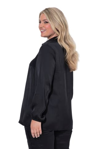 MIAMODA Bluse in schwarz
