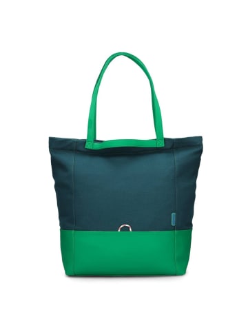 Zwei Fiorelli Shopper Tasche 44 cm in petrol