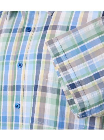 CASAMODA Freizeithemd Kurzarm in Grün