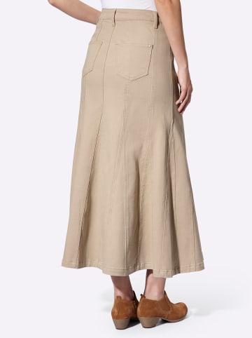 Heine Godetrock in beige