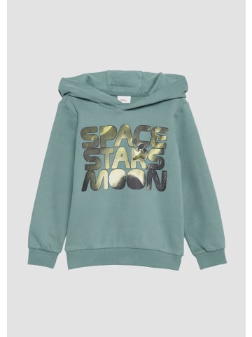s.Oliver Sweatshirt langarm in Petrol