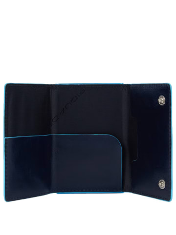 Piquadro Blue Square - Kreditkartenetui 11cc 10 cm RFID in night blue