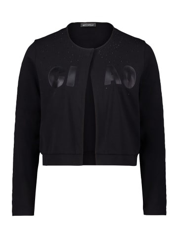 Betty Barclay Shirtjacke mit Rundhalsausschnitt in Schwarz
