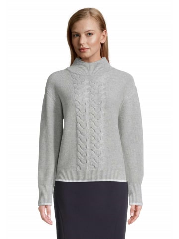 BETTY & CO Pullover & Strickjacke für Damen in silber