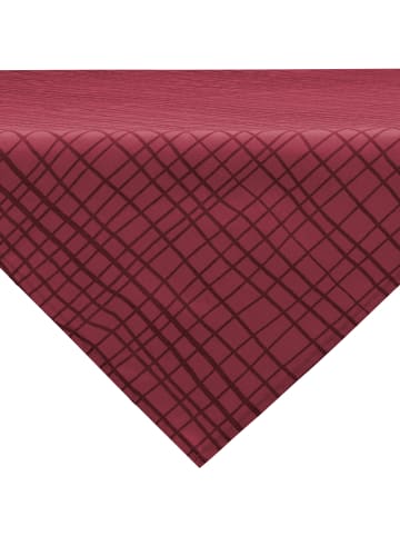 REDBEST Baumwollmischung Mitteldecke Pasadena in burgund