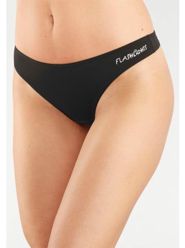 H.I.S String in schwarz