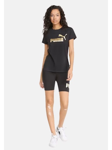 Puma T-Shirt 'Essentials+' in schwarz