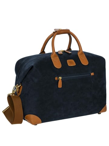 BRIC`s Life Weekender - Reisetasche 43 cm (olive) in blau