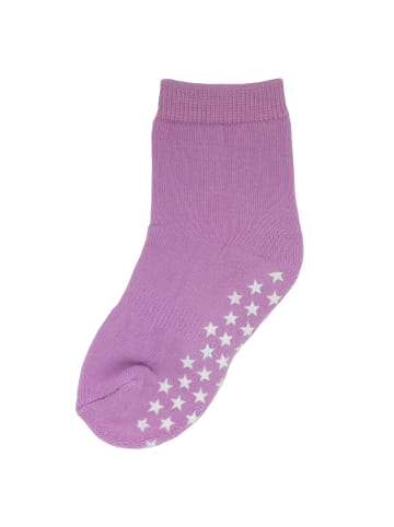 Yalion 9er-Set Yalion Baby Antirutschsocken, lila, weich & atmungsaktiv