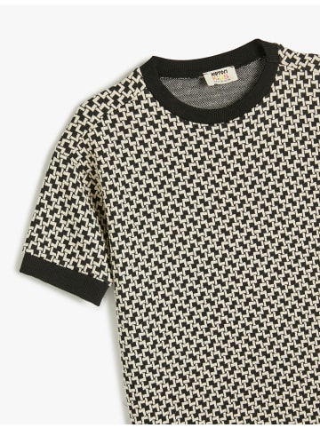 KOTON SWEATSHIRTS in Schwarz Gemustert
