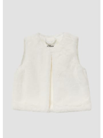 s.Oliver Indoor-Weste in 0210_creme