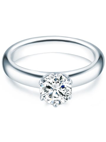 Trilani Ring Sterling Silber Zirkonia in silber