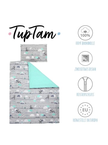 TupTam Kinder Bettwäsche 2-Teilig in mint