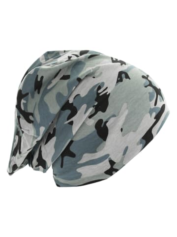 MSTRDS Beanies in grey camouflage/charcoal