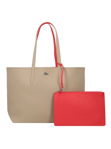Lacoste Anna  Wendeshopper Tasche 34,5 cm in viennois grenadine