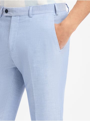 Finshley & Harding London Hose Hoxdon in hellblau weiß - 0001