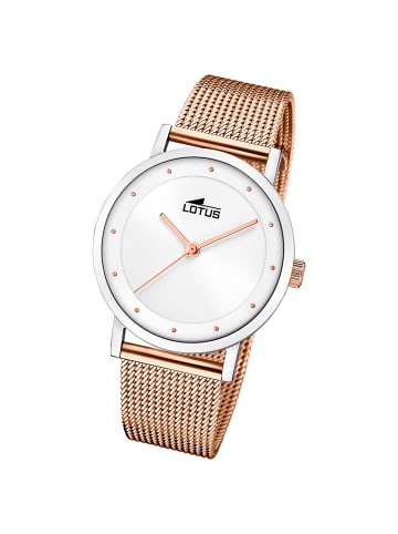 Lotus Chronograph-Armbanduhr Lotus Classic rosegold mittel (ca. 35mm)