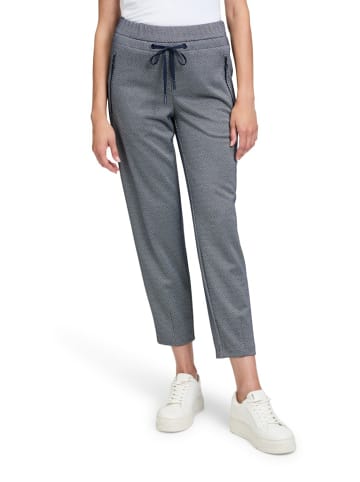 BETTY & CO Stoffhose für Damen in dunkel-blau