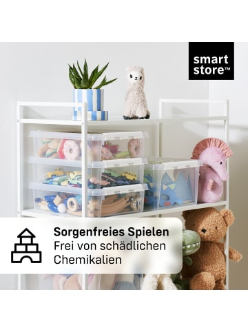 SmartStore 3er-Set Aufbewahrungsbox Classic Transparent 46L