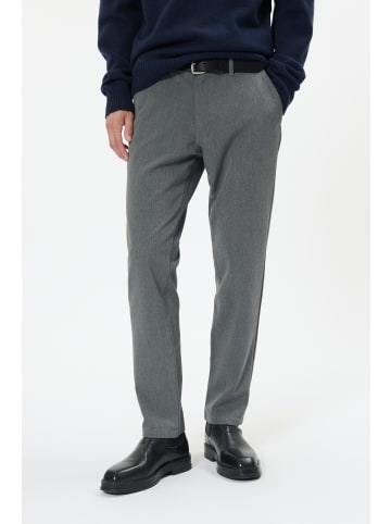 Matinique Casual Hose MAPristu Gerade Passform in Medium Grey Melange