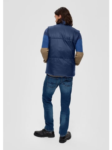 QS Outdoor-Weste in 5886_tiefblau