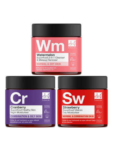 Dr Botanicals Beeren-Superfoods Glow & Feuchtigkeit Set