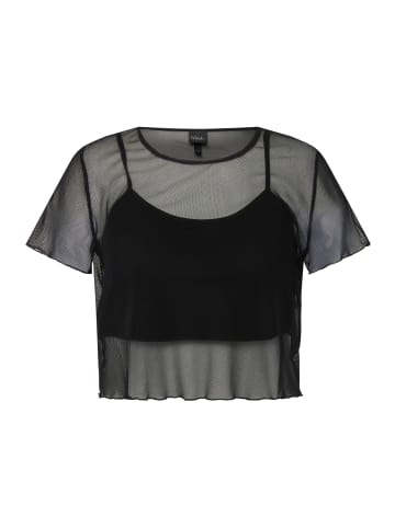 Ulla Popken Shirt in schwarz