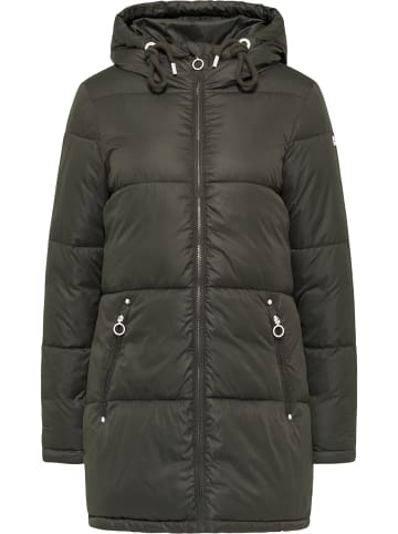 DreiMaster Damen Winteranorak in Dunkeloliv