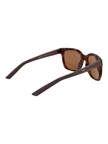 Nike Frauen Sonnenbrille Quadratisch Braun