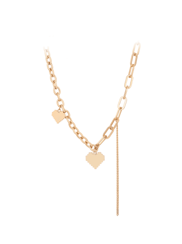 faina Necklace in Rose Gold