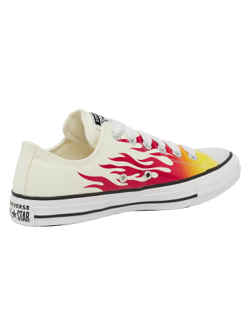 Converse Converse Turnschuhe in egret/enamel red/fresh yellow