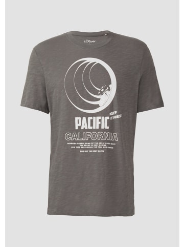 s.Oliver T-Shirt in 94D7_grau meliert