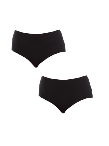 Q-en 2er-Set: Pantys in Black