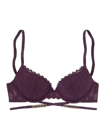 LASCANA Push-up-BH in aubergine