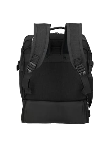 travelite Kick Off 2 Rollen Rucksacktrolley 40 cm Laptopfach black