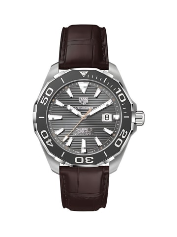 Tag Heuer Aquaracer Uhr silber schwarz WAY201M.FC6474
