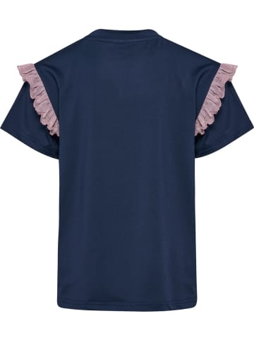 Hummel Kinder Sportshirt "Mix Glitter T-Shirt S/S" in Schwarz